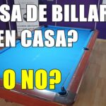 🎱 ¡Descubre cómo tener una increíble 🏠 mesa de billar en casa: Guía completa para los amantes del juego!