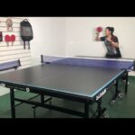 🏓 Descubre la mesa de ping pong negra que te cautivará con su estilo y rendimiento