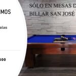 🎱 Descubre las mejores mesas de billar en San José 🌟